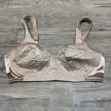 New Playtex 18 Hour Bra Wirefree Ultimate Lift True Support Womens Nude 38 C