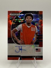 Panini 2020-21 Prizm Draft Josh Hall Rookie Auto Red Cracked Ice #PA-JH