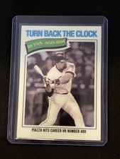 🔥Mike Piazza 2026 Topps Heritage #336 Chrome Turn Back The Clock Padres SP