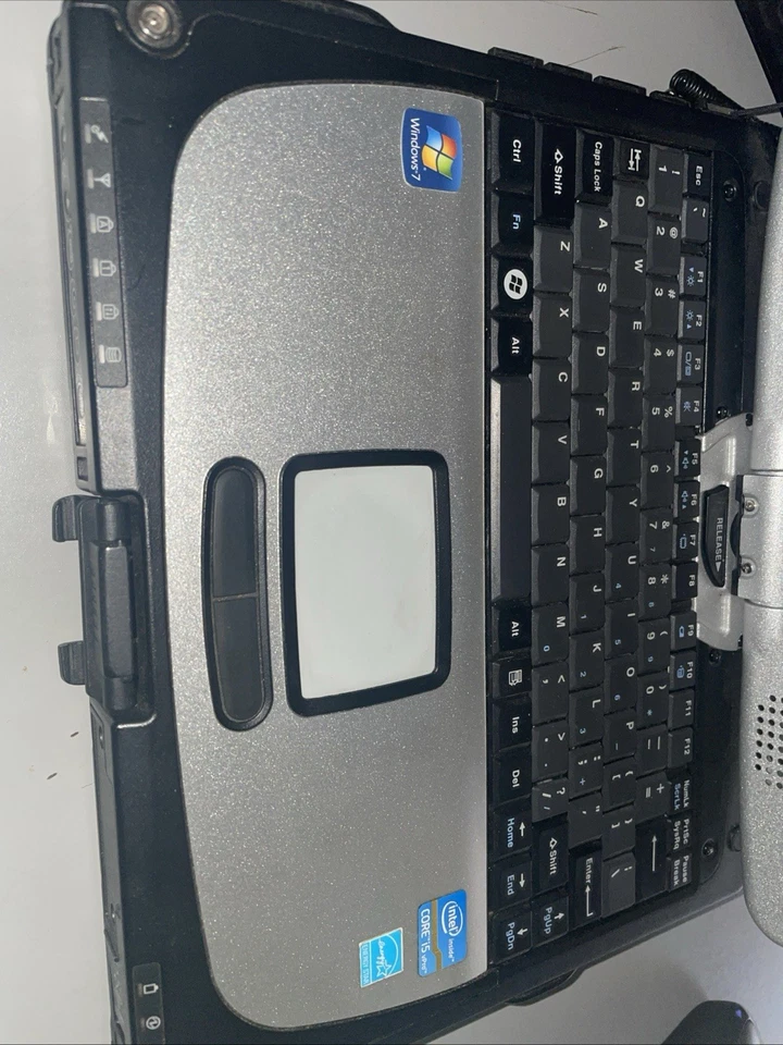 Panasonic Toughbook CF-19 MK8 i5-3610ME 8GB  320GB Laptop WIFI and GPS Touch Rug - Image 3 of 4