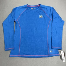 RBX Performance Top Womens XL Blue Long Sleeve Shirt Arctic Barrier CR134