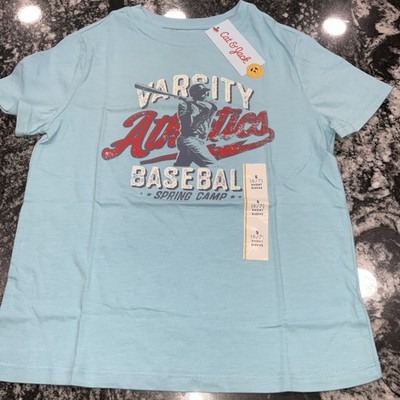 Cat & Jack Varsity Athletics Baseball T-shirt  Boys Size Small 6/7