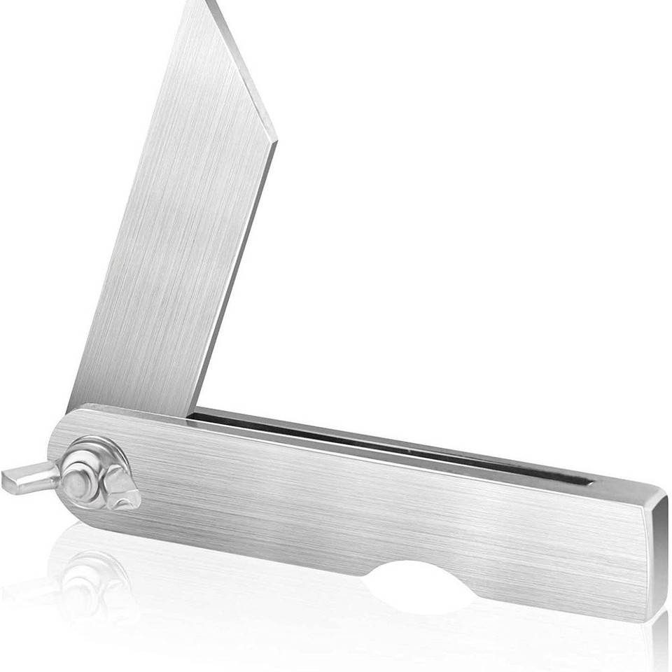 4 Inch T Slide Bevel Angle Finder Adjustable Protractor for Cabinet ...
