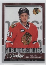 2008-09 O-Pee-Chee Marquee Rookies Niklas Hjalmarsson #549 g3b
