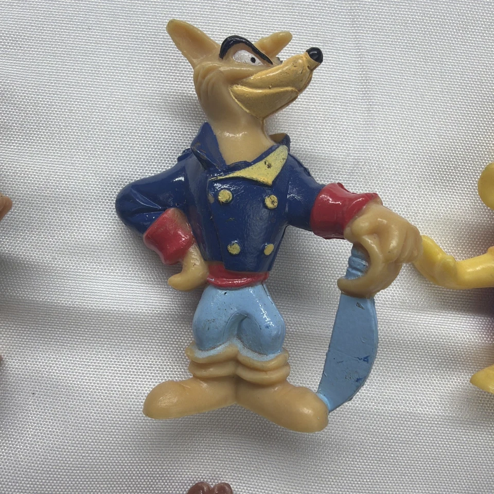Lote De 9 Figuras De PVC De Colección 1991 Kellogs Disney Tarde Foto 3 de 4