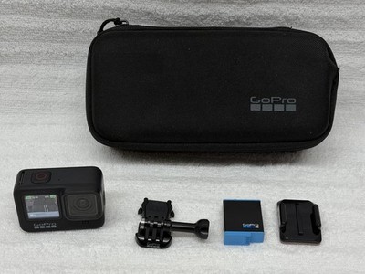 GoPro Hero 9 Black w/ 2 Batteries and Case