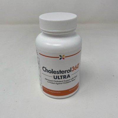 Stop Aging Now Cholesterol360 ULTRA, 30 Veggie Caps - White