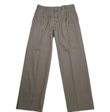 Wrangler Five Star Men's Khakis Tan Work Pants Size 34x30 100 Cotton