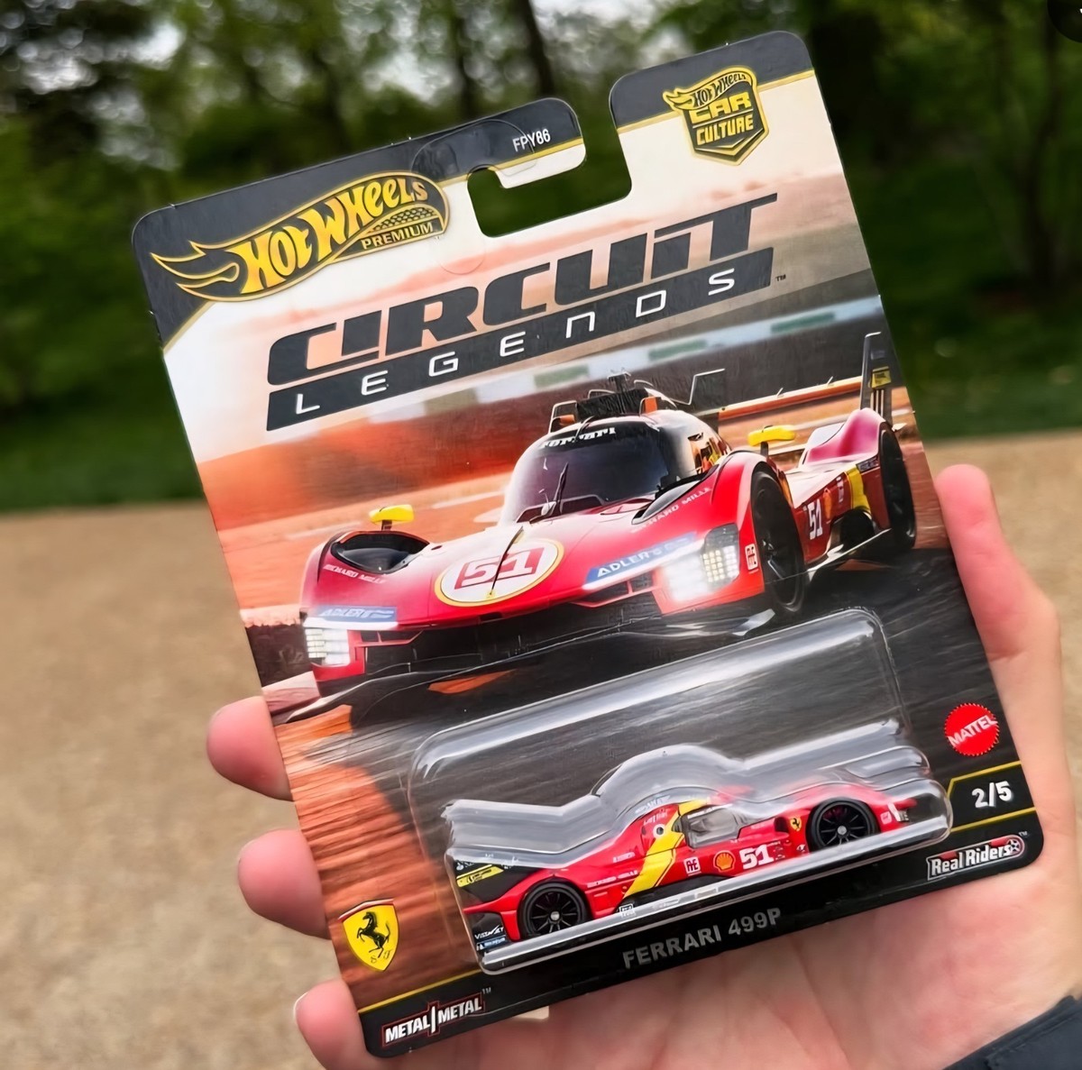 ホットウィール サーキットレジェンド フェラーリFerrari499P Hot Wheels カーカルチャー サーキット レジェンズ フェラーリ 499P
