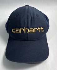 Carhartt Hat - Trucker - Snapback - Mesh Back - Blue Adult Hat Cap