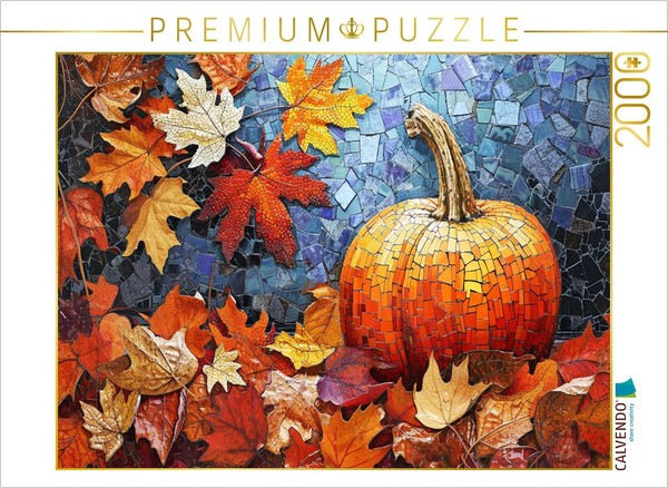 Calvendo Puzzle Pumpkin Season | 2000 Pieces, Finished Size 35.4 × 26.4 In (90 ×-image