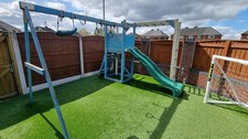 Climbing Frame With Swing, Monkey Bars And Slide... Also Separate Play House 