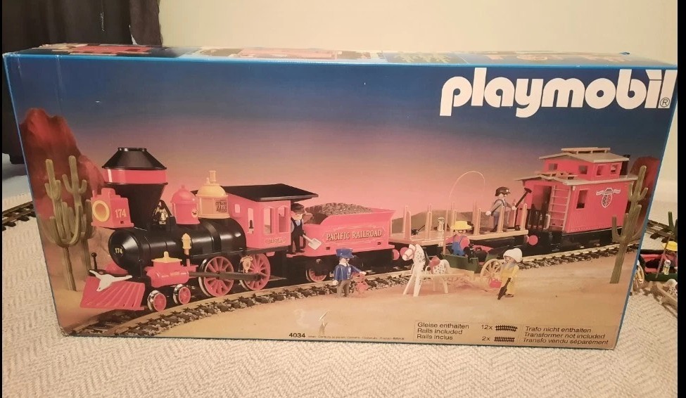 Playmobil 4054 – Western Chemin De Fer Steaming Mary (4034) – Occasion
