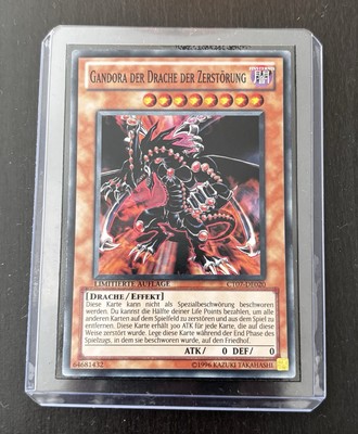 Yu-Gi-Oh! Gandora, Der Drache Der Zerstörung Super Rare CT07 Near Mint