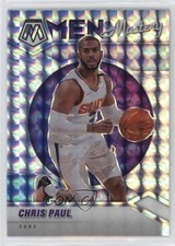 2020-21 Panini Mosaic Men of Mastery Mosaic Prizm Chris Paul #9 02v3