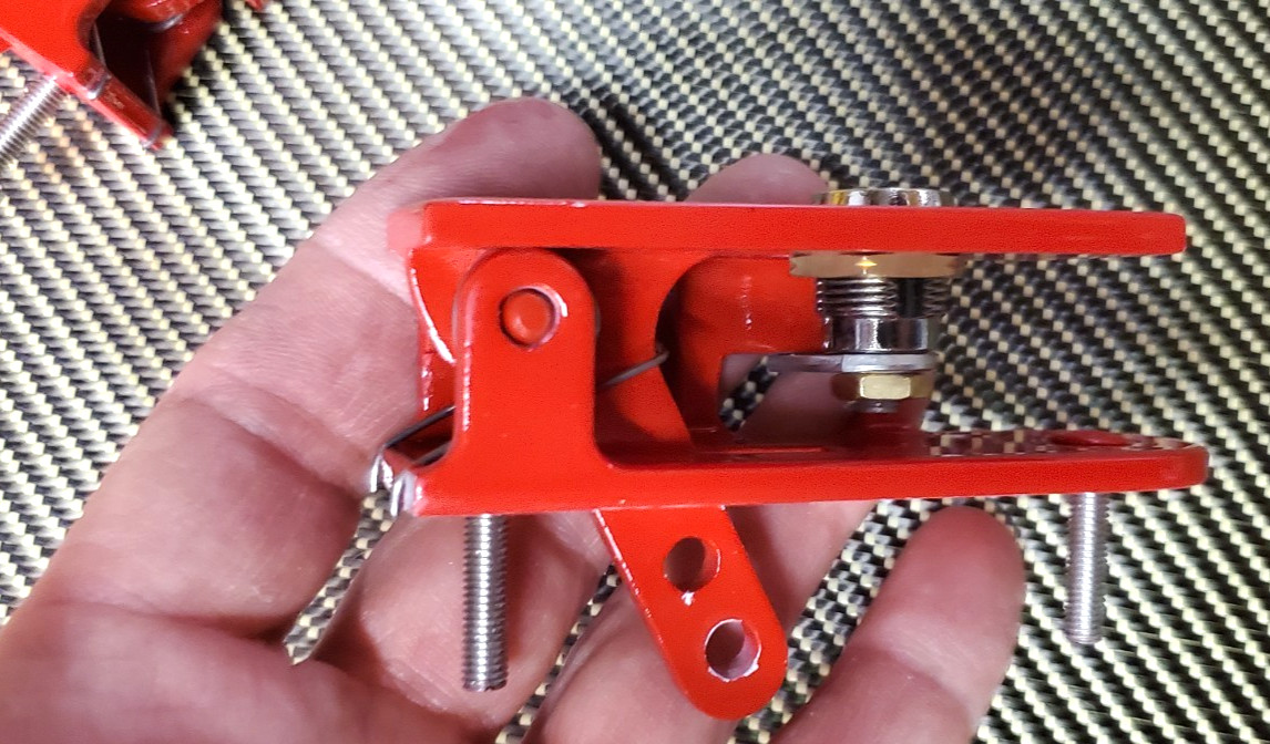 F40 Ferrari Door Handles Exterior w/ keys. Great Shape.