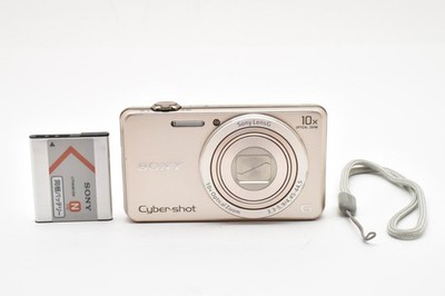 【美品】SONY Cyber-shot DSC-WX220　ゴールド　動作確認済 SONY Cyber-shot DSC-WX220 Gold Compact Digital Camera 18.2MP
