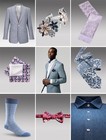 DUCHAMP LONDON POWDER BLUE SILK WOOL LINEN JACKET – BLAZER SIZE 44 US  PRISTINE — photo 9