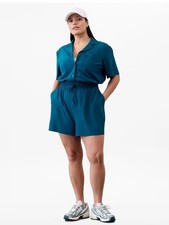 Athleta S Avenue Romper Coastal Teal Small