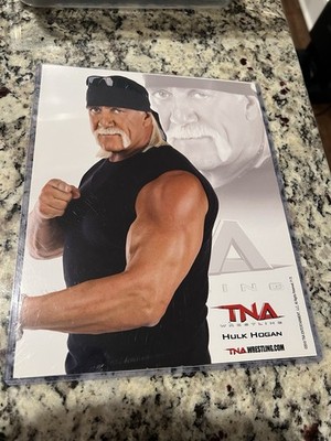 Hulk Hogan Original Tna Licensed 8x10 Photo Promo Wwe Nwo Wcw Wrestling