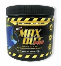 MAXOUT PRO Saltwater Filter Media + Phosphate Remover (16 oz) - Fritz