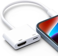 UPERFECT Lightning to HDMI Adapter Portable HDMI Converter For iPhone Mobile