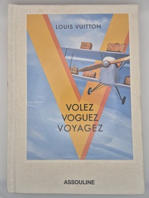 ルイ・ヴィトン VOLEZ VOGUEZ VOYAGEZ ASSOULINE Louis Vuitton Volez Voguez Voyagez Assouline Hardcover Coffee