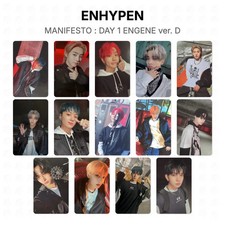 ENHYPEN MANIFESTO : DAY 1 ENGENE ver. D Official Photocard KPOP Special Gift