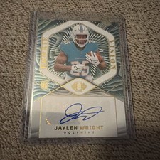 Jaylen Wright 2024 Illusions Rookie Vision Auto RC 57/199 #RVS-JWT  