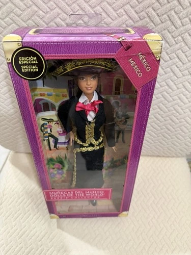Barbie Mariachi Mexico 2014 Dolls of The World READ