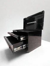 US GENERAL Mini Tool Box Harbor Freight BLACK SHIPPING! USA Stock
