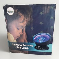Bright Autism Calming Sensory Sea Lamp - Night Light Projector for Kids NIB