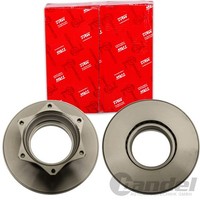 2X TRW Bremsscheiben 304Mm BelÜFtet Hinten Passend FÜR MERCEDES-BENZ Vario |