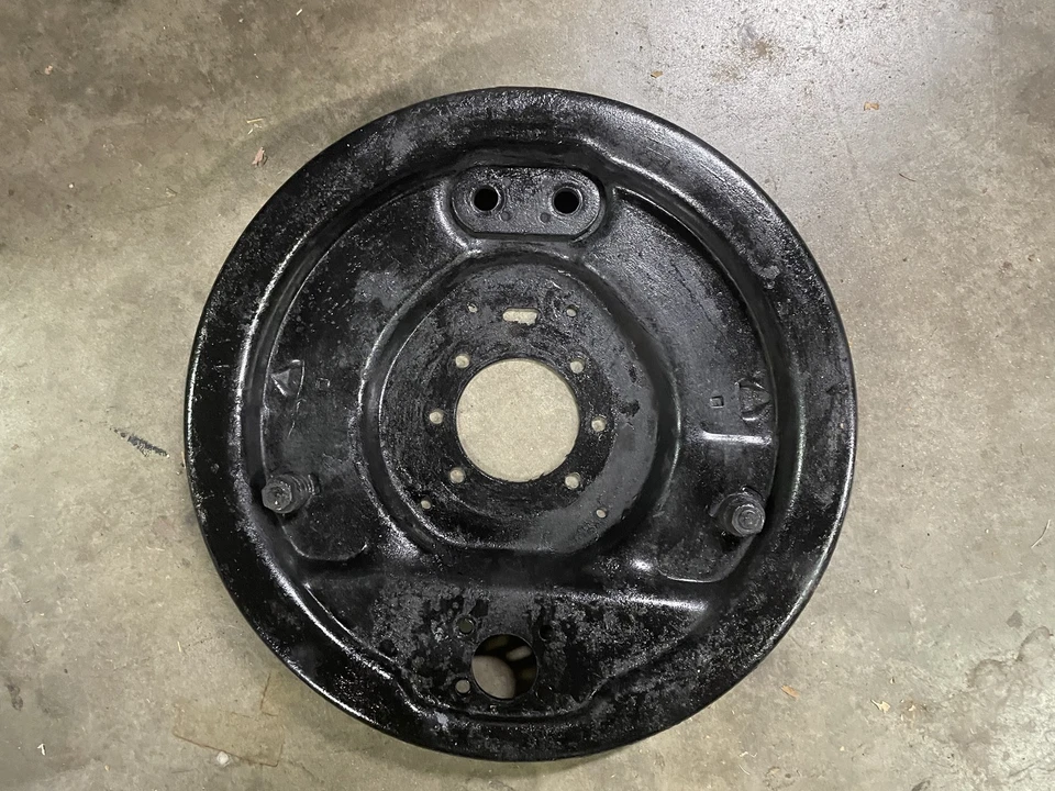 Studebaker 666120 Backing Plate 1949-54 Big Trucks M16 & 2r 16 17 Front - Image 2 of 2