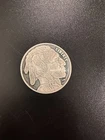 1 ounce Silver Buffalo Round .999 Fine with light toning