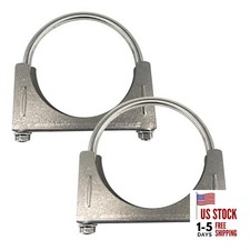Universal Heavy Duty 4 Inch 102mm Exhaust U Bolt Clamp Stainless Steel 4"