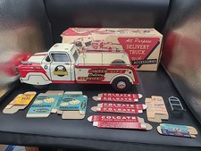 1950s MARX DELUXE DELIVERY Tin Litho Toy TRUCK W/box. MG