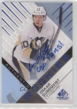 2016-17 SP Game Used Authentic Rookies Blue Auto Oskar Sundqvist #173 Auto 0a7