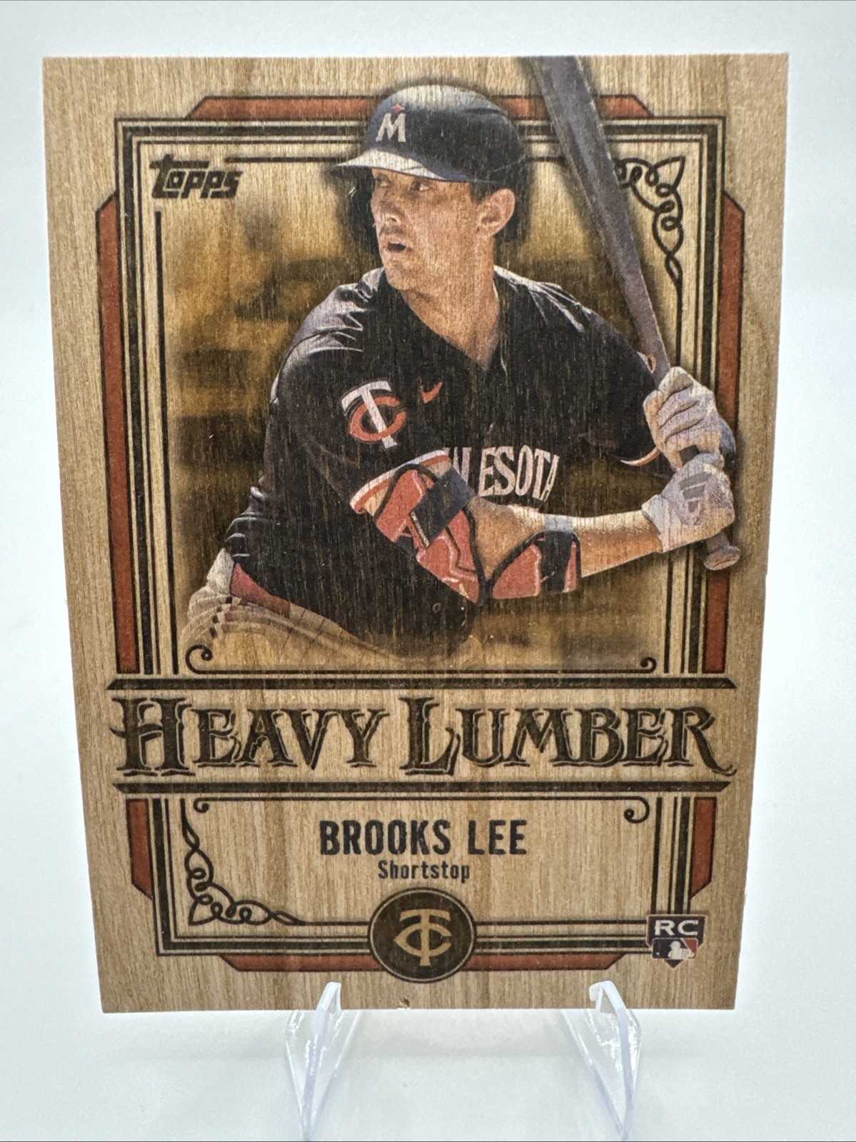 2025 Topps Update - Brooks Lee Rookie Heavy Lumber HL-66 RC Twins SSP