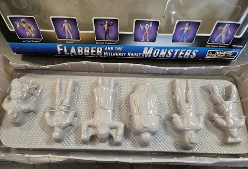UNUSED BEETLEBORGS FLABBER & The HILLHURST HOUSE MONSTERS FANGULA WOLFGANG MUMS - Picture 12 of 12