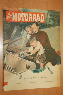 DAS MOTORRAD 1953-16 16-1953 Cover fehlt teilweise
