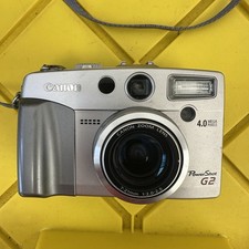 Canon PowerShot G2 4MP Digital Camera w/ Box Battery Power Cord Accessories