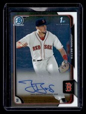 2015 Bowman #BCAP-JBE Jordan Betts Chrome Prospect Autographs