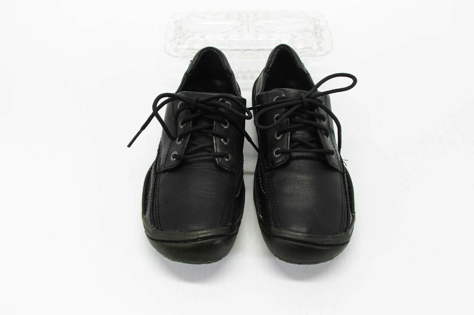 Scarpa donna Keen taglia 6M nera sneaker Oxford atletica usata qp