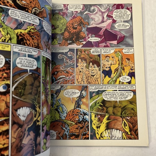 INCREDIBLE HULK and THE THING BIG CHANGE MARVEL GRPAHIC NOVEL 1ST HIGH GRADE NM - Picture 24 of 24