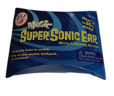 Wild Planet Magic Supersonic Ear Micro Electronic Listening Device Sealed Toy