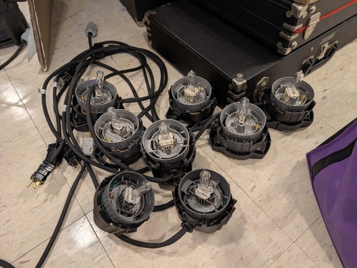 ETC Source Four Elliposidal 750w Lamp Burner Assembly Assemblies Edison plug