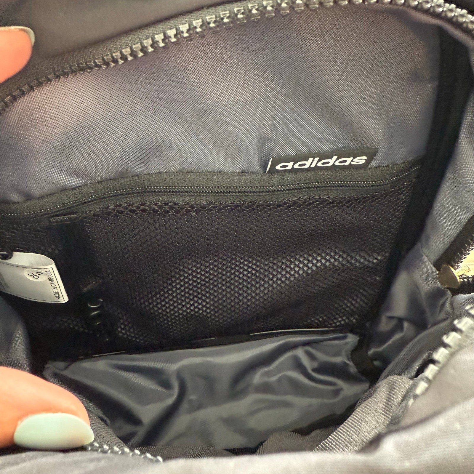 Adidas Black Linear Mini Backpack - image 5