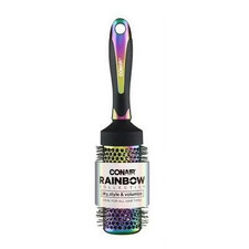 New Conair Rainbow Med/Large Thermal Round Hair Brush, Dry, Style  Volumize