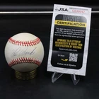 Lou Brock Signed Rawlings ONL Baseball Cardinals Autograph JSA COA D14354